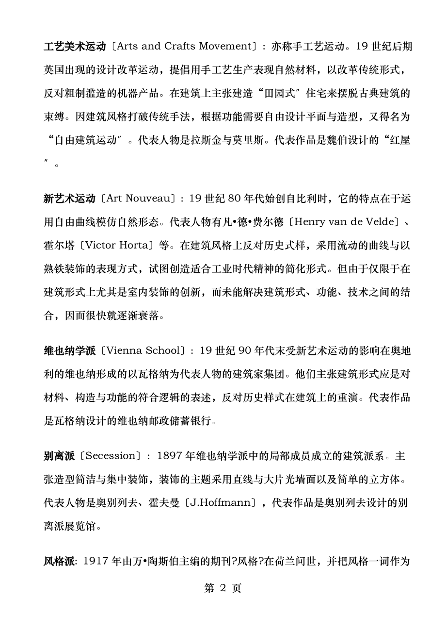 外国近现代建筑史复习资料之名词解释.doc_第2页