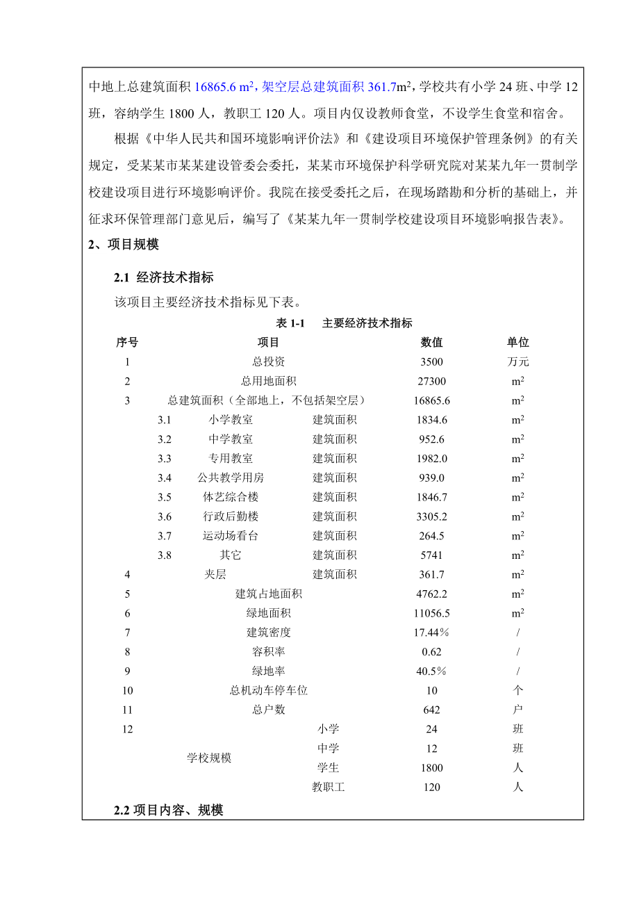 学校建设项目环评报告书.doc_第2页