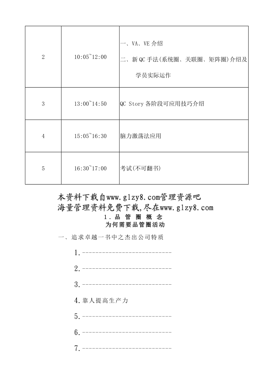 QCC品管圈活动全套手册-品管圈活动手册.docx_第2页