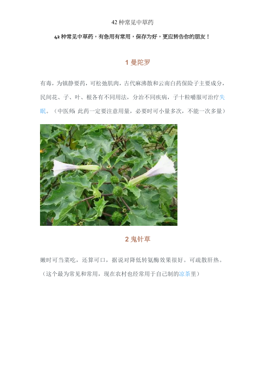 种常见中草药.docx_第1页