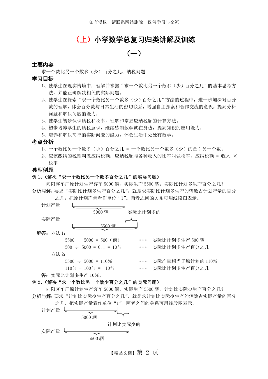 小升初总复习数学归类讲解及训练全集(含答案).doc_第2页