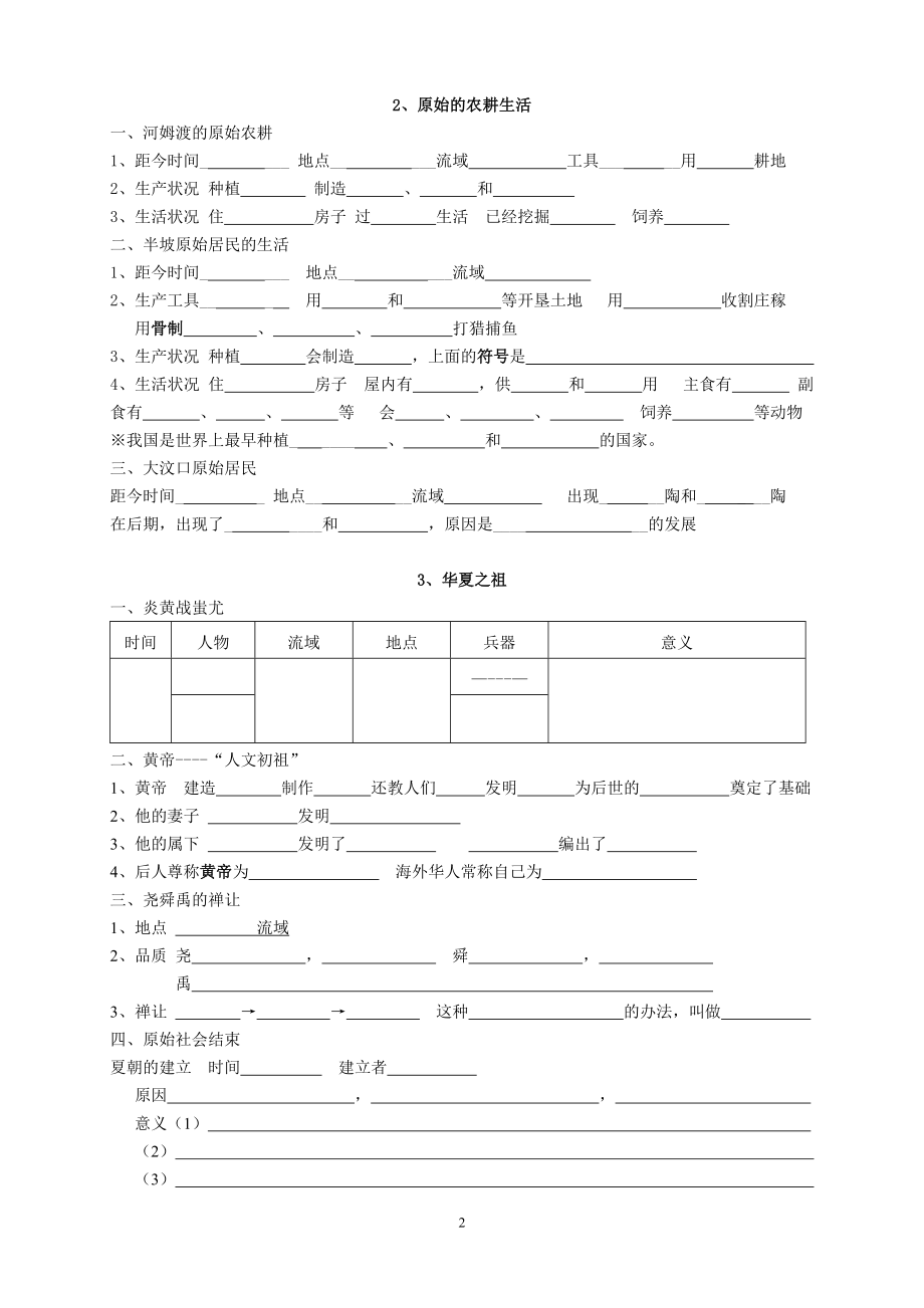 七年级历史上册第一单元知识点.doc_第2页