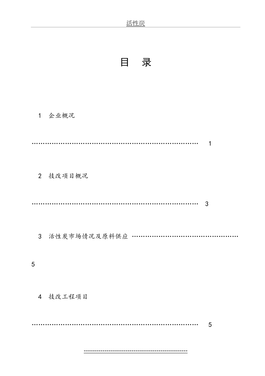 最新(标准版)技改项目可行性报告.doc_第2页