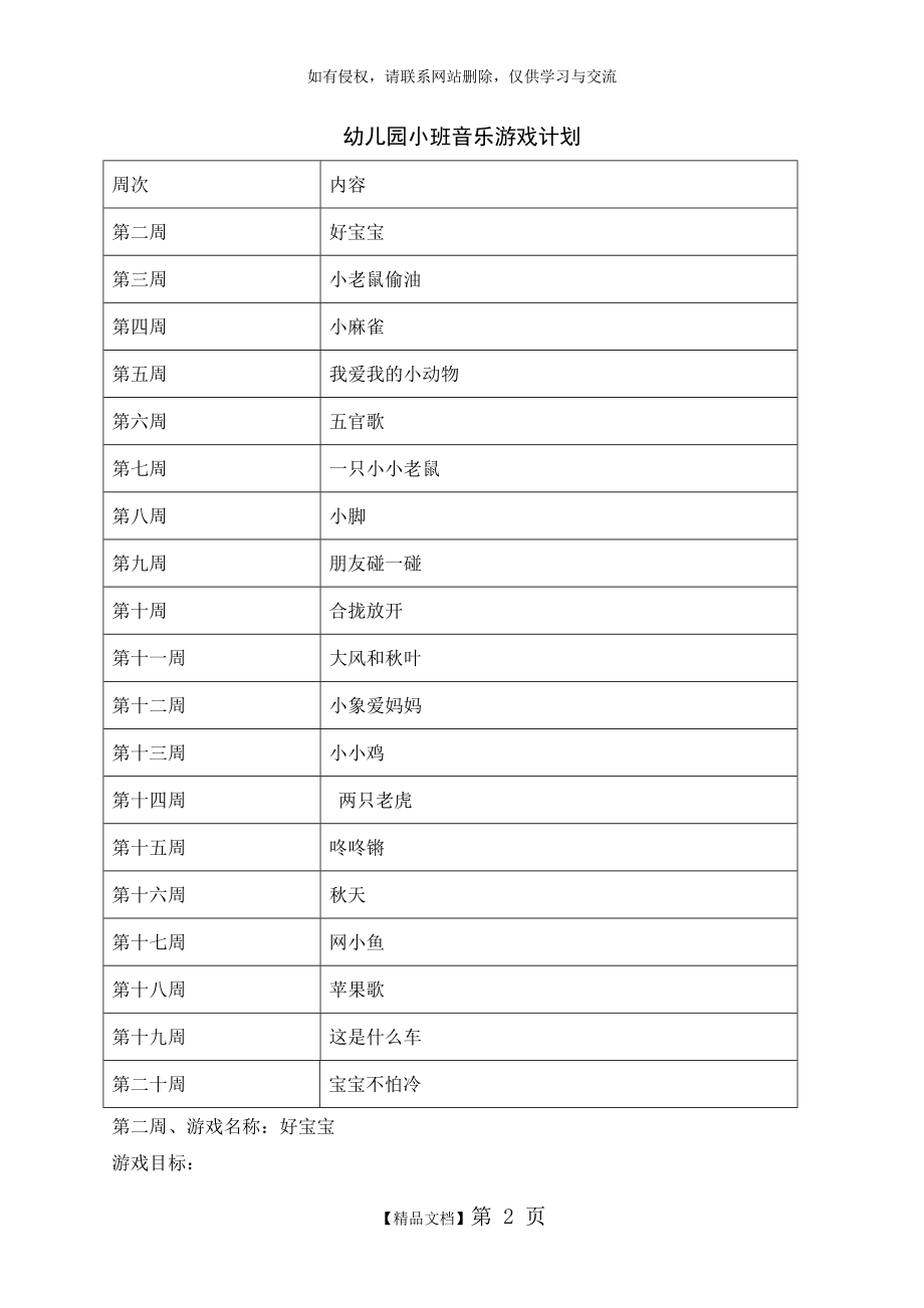 小班上学期音乐游戏计划.doc_第2页