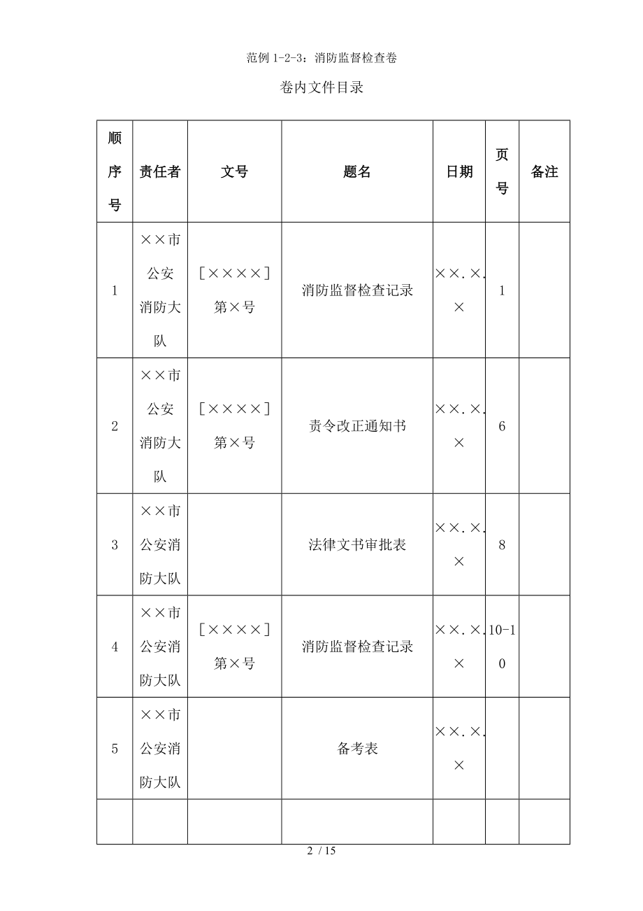 范例消防监督检查卷.docx_第2页