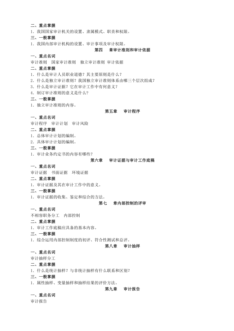 审计学原理期末复习指导.doc_第2页