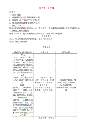 2018七年级生物下册412人的生殖导学案新版新人教版.docx