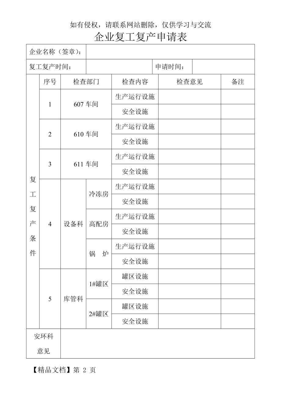 节后复工复产申请表.doc_第2页