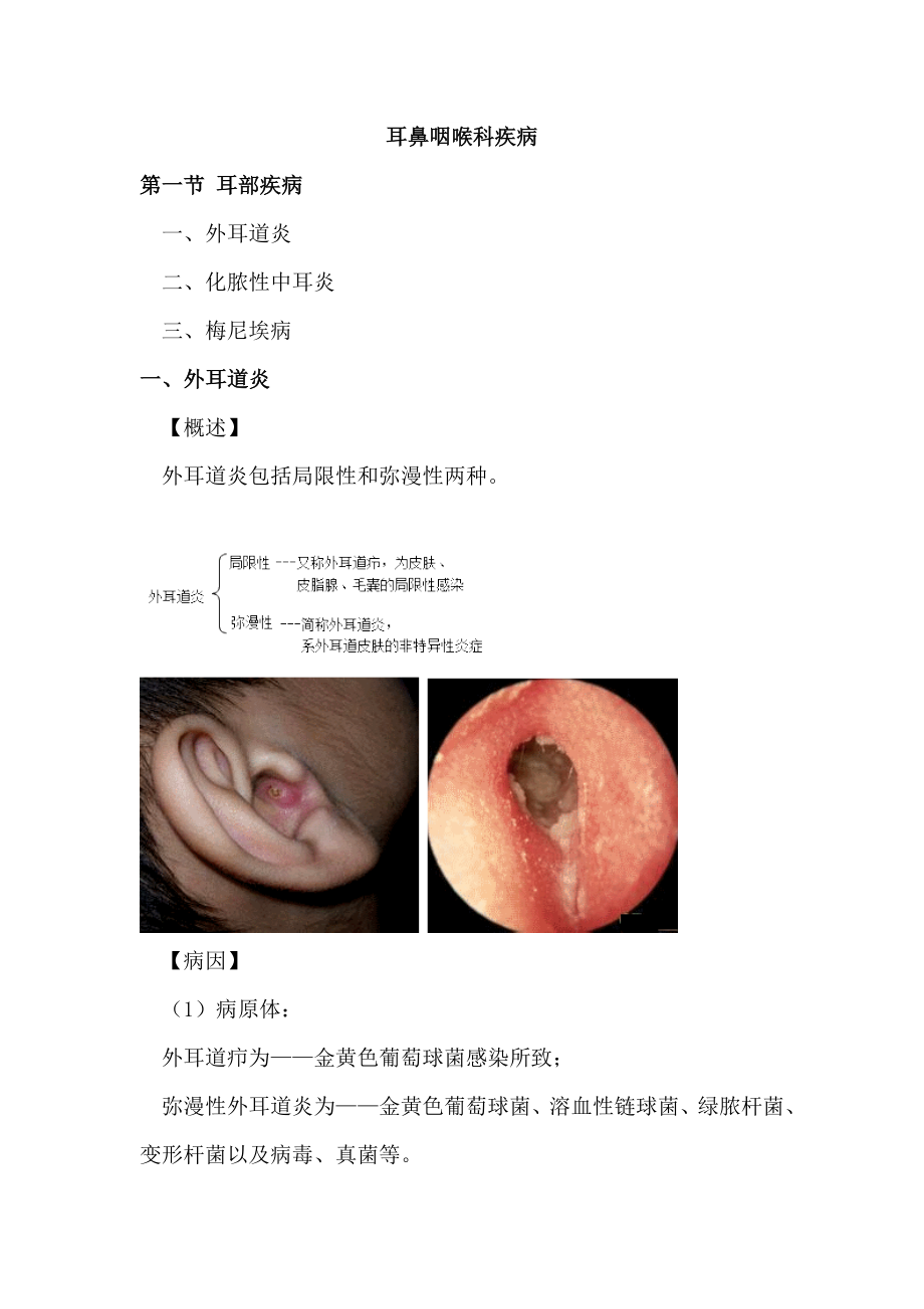 全科主治医师耳鼻咽喉科疾病.docx_第1页