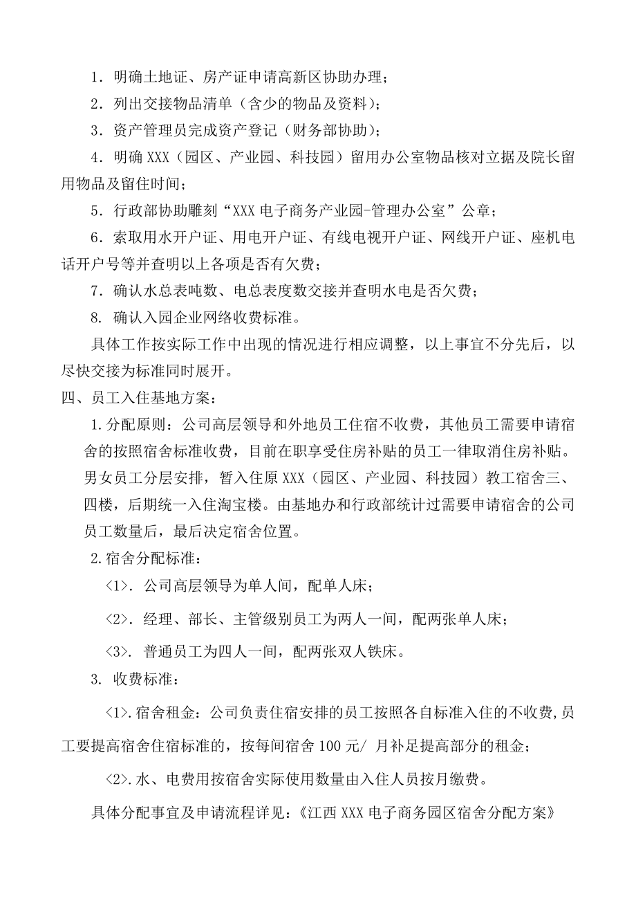 XX园区产业园科技园入驻方案.doc_第2页