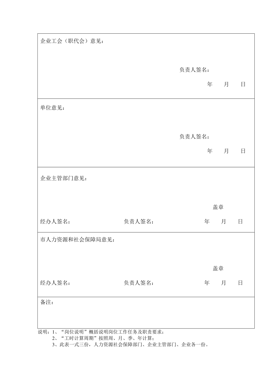 企业实行特殊工时制度申报表格.docx_第2页