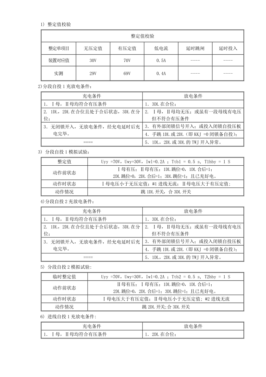 3-10kV备自投保护装置调试报告.doc_第2页