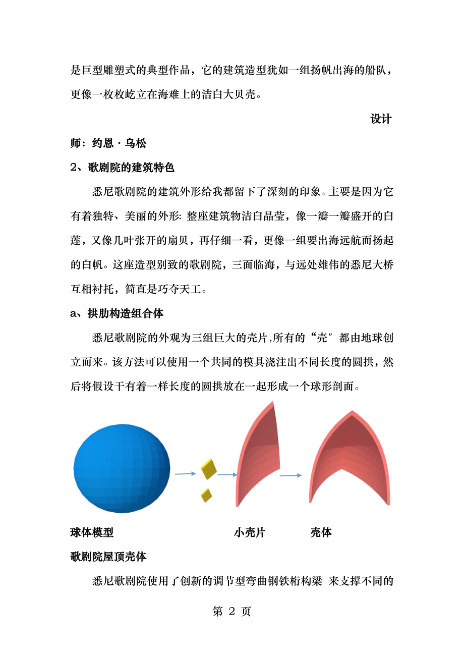 建筑赏析悉尼歌剧院论文.doc_第2页