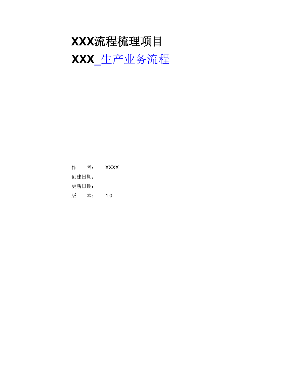 XXSC生产业务流程图模板.doc_第1页