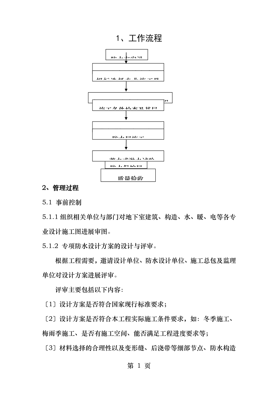 防水施工质量控制要点..doc_第1页