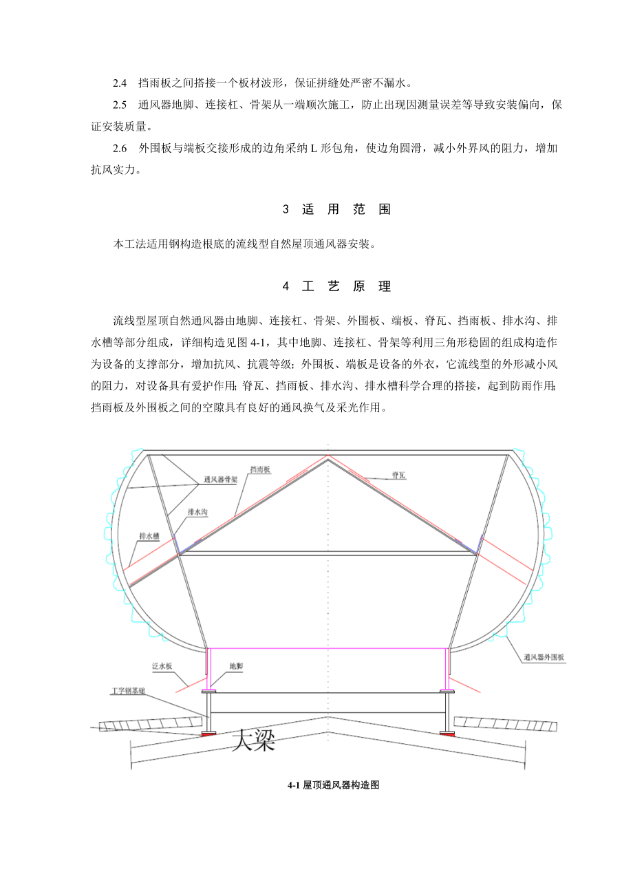 流线型屋顶自然通风器施工方案.docx_第2页