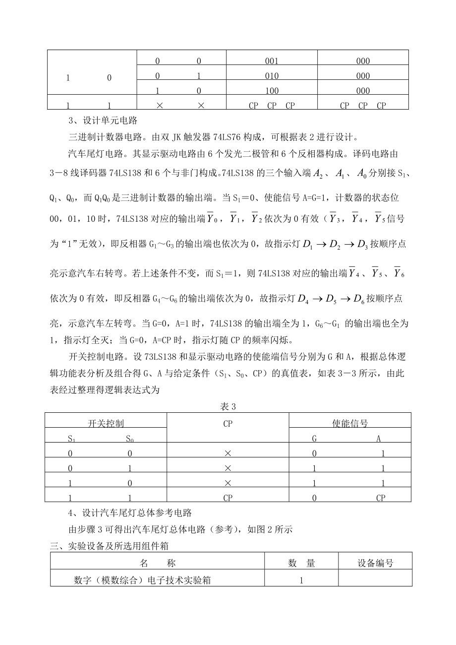 数字逻辑电路课程设计指导书.doc_第2页