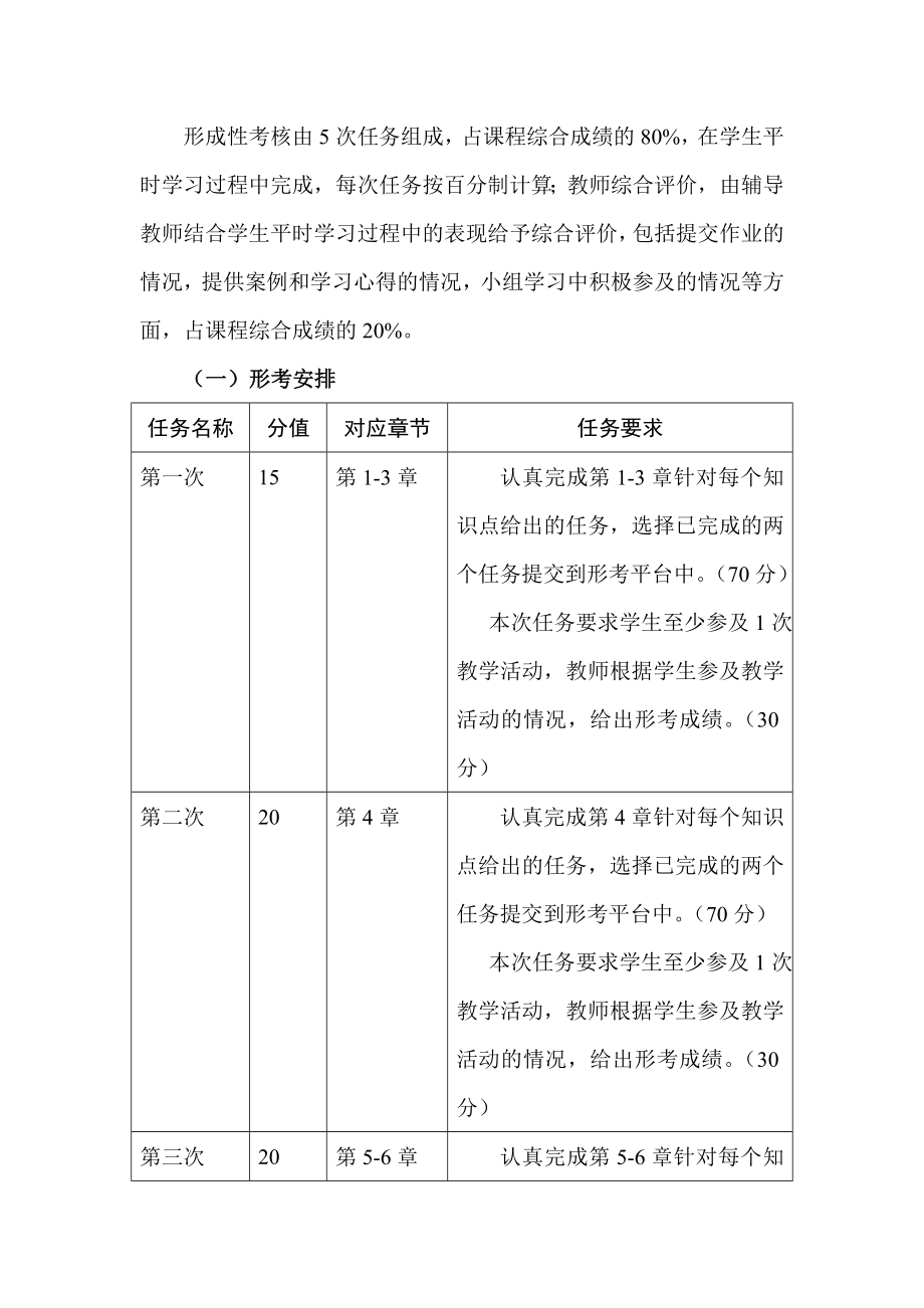 电大本科会计制度设计网络考核方案.doc_第2页