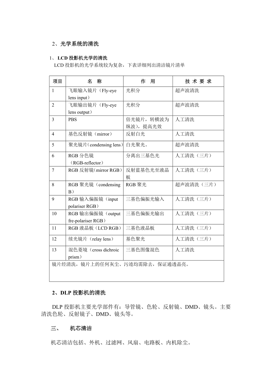 投影机光学系统清洗技术标准.doc_第2页