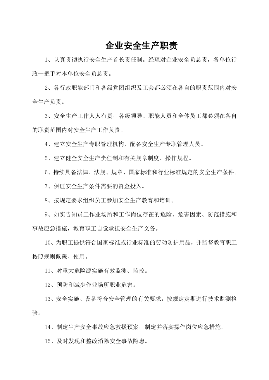 安全三项制度之安全生产责任制.doc_第1页