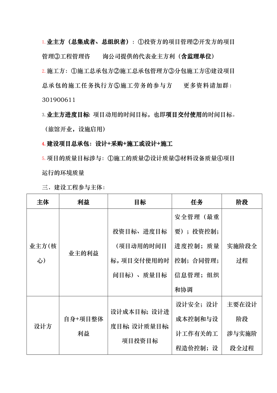 2016二级建造师施工管理新版重点笔记.doc_第2页