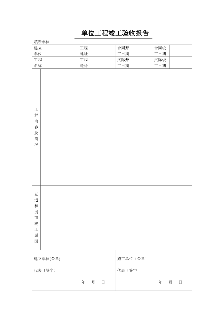 工程开工报告等模板.doc_第2页