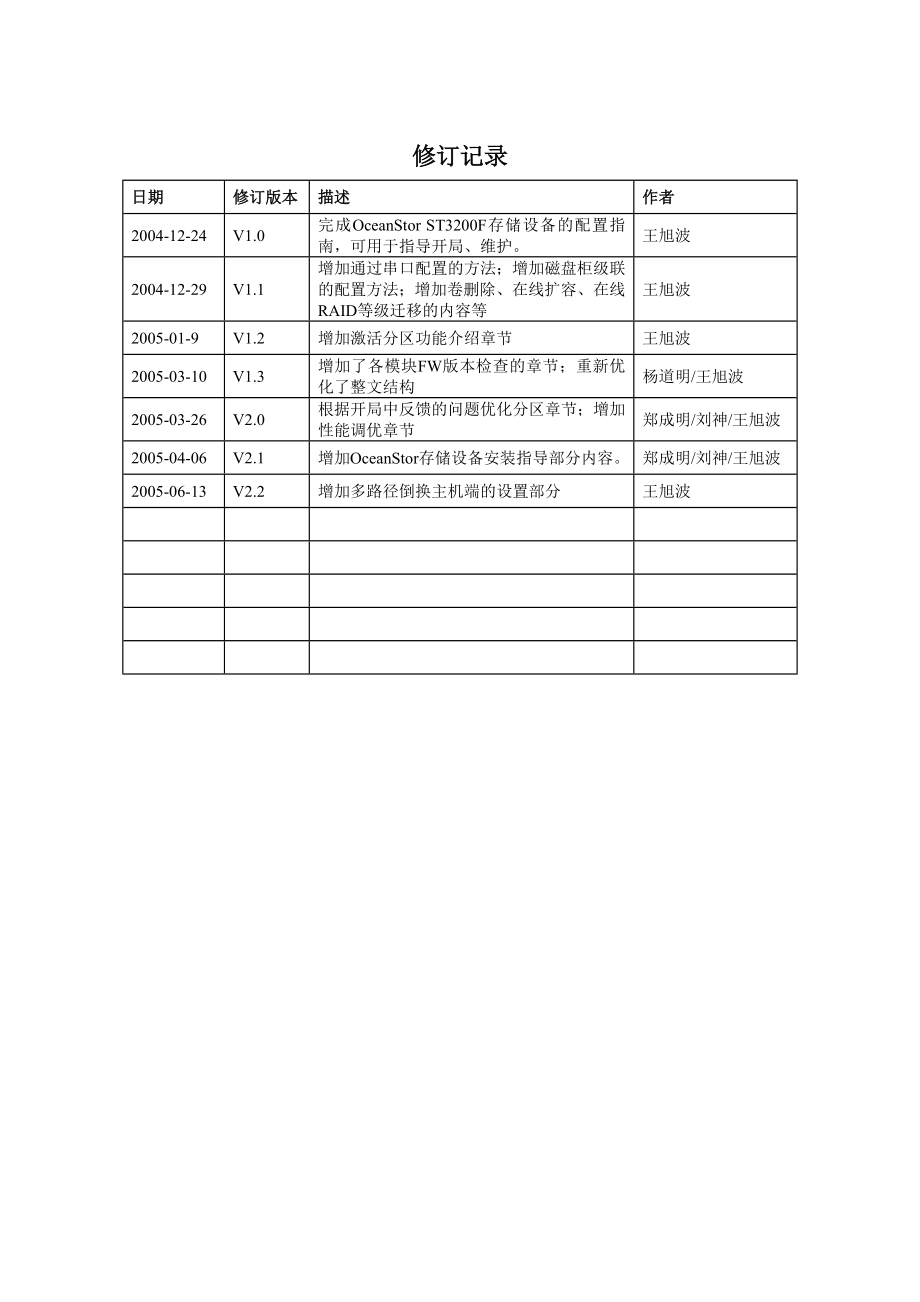 OceanStor3200F存储设备开局指导书V2220050613.doc_第2页