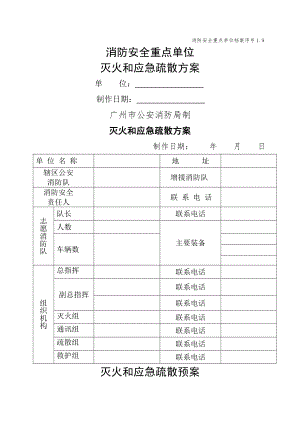 1.9消防安全重点单位灭火和应急疏散方案.doc