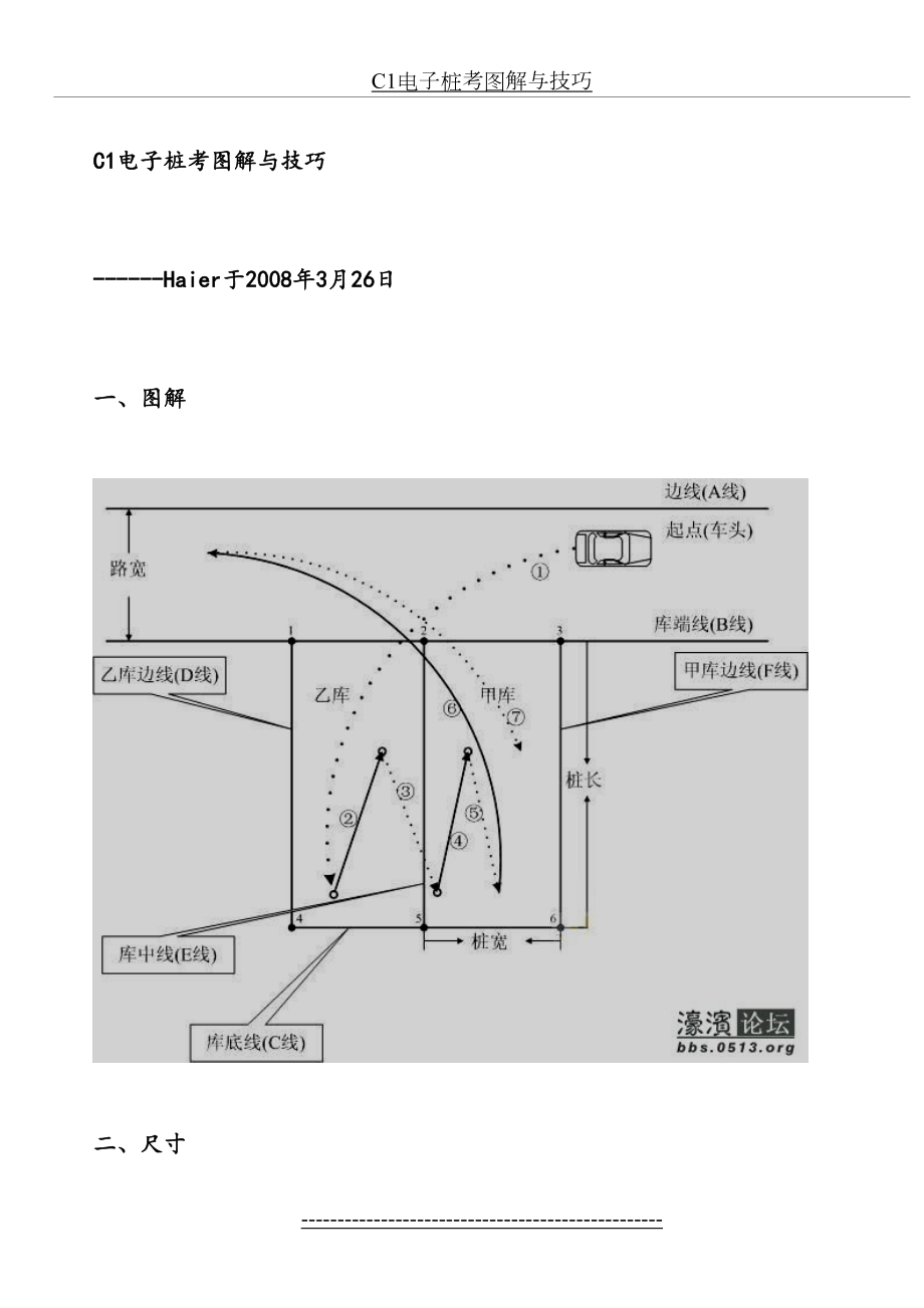 最新C1电子桩考图解与技巧.doc_第2页