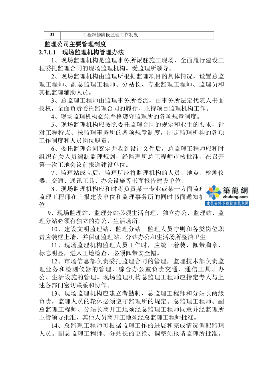 监理公司及现场监理机构的主要管理制度.docx_第2页