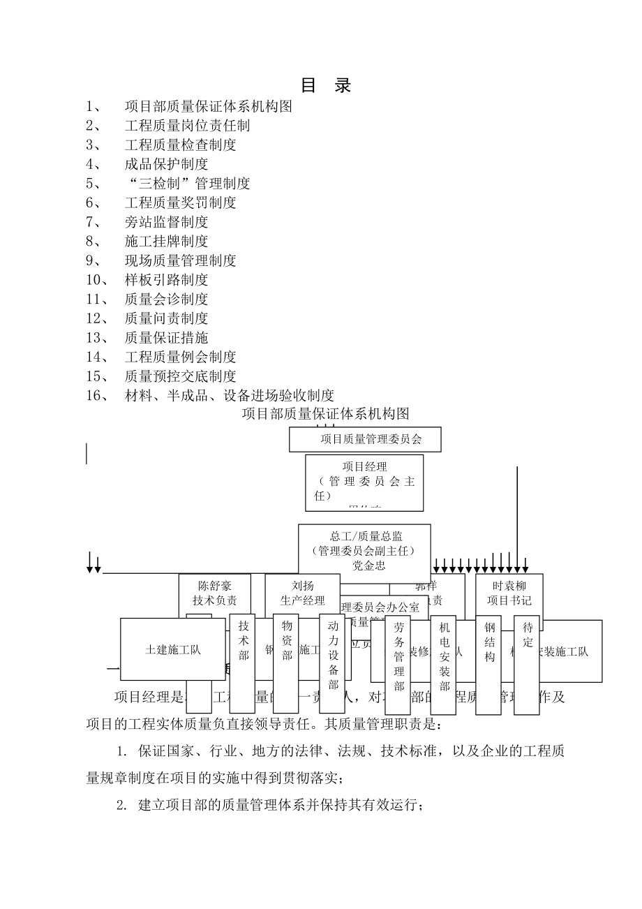 项目质量管理制度汇编.docx_第1页