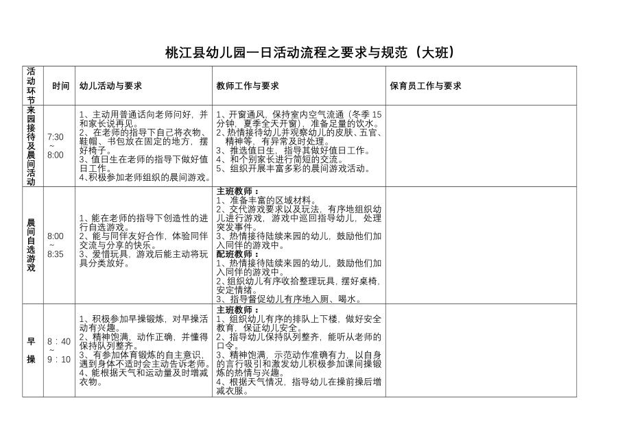 大班一日活动流程.doc_第1页