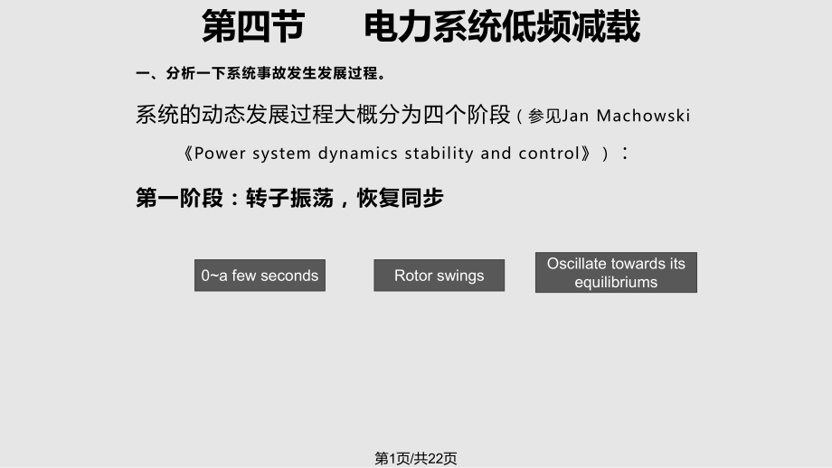 电力系统的低频减载.pptx_第1页