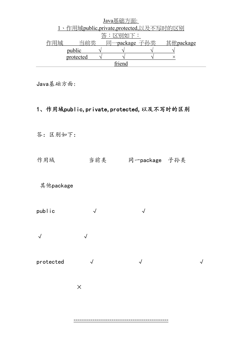 最新java经典面试题汇总.doc_第2页