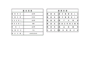 财务报表的数据分析表格(非常全面).xls