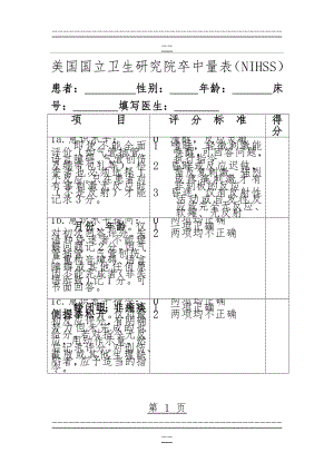 NIHSS评分量表(7页).doc