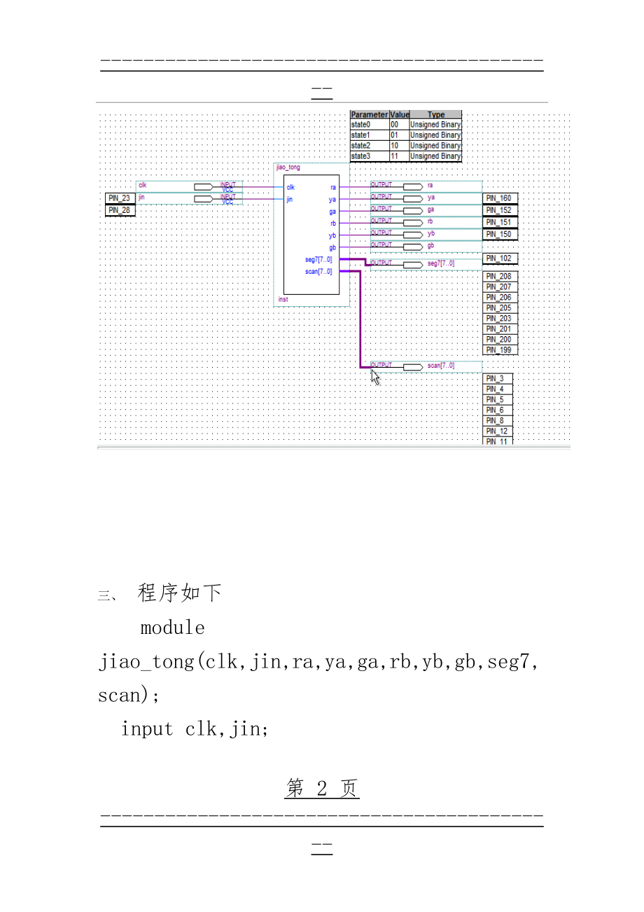 verilog_简单交通灯实现(13页).doc_第2页