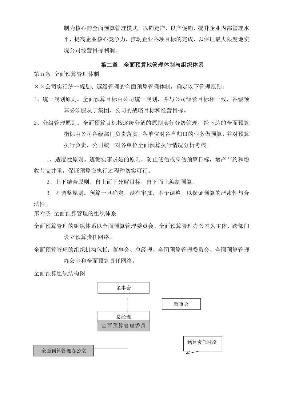 公司的全面预算管理制度.doc_第2页