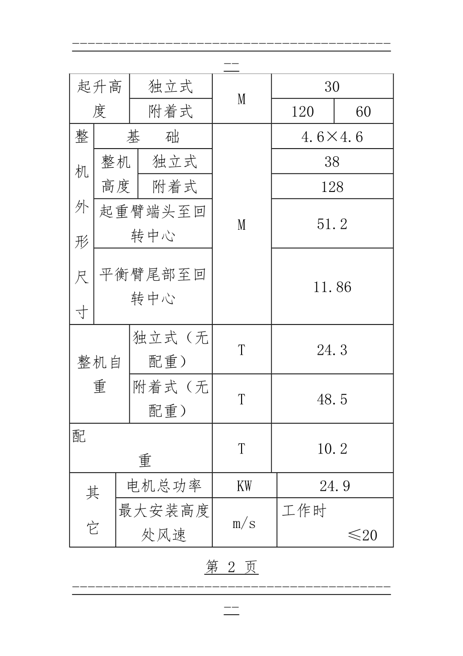 QTZ63塔机技术参数1)(13页).doc_第2页