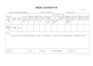 安全管理检查评分表(基础).doc