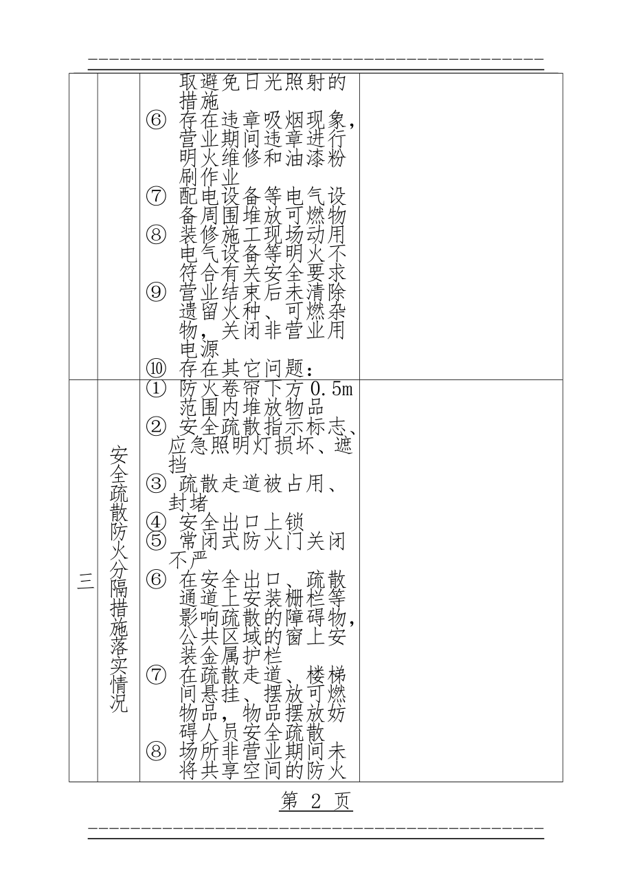 XXXX微型消防站巡查记录表(4页).doc_第2页