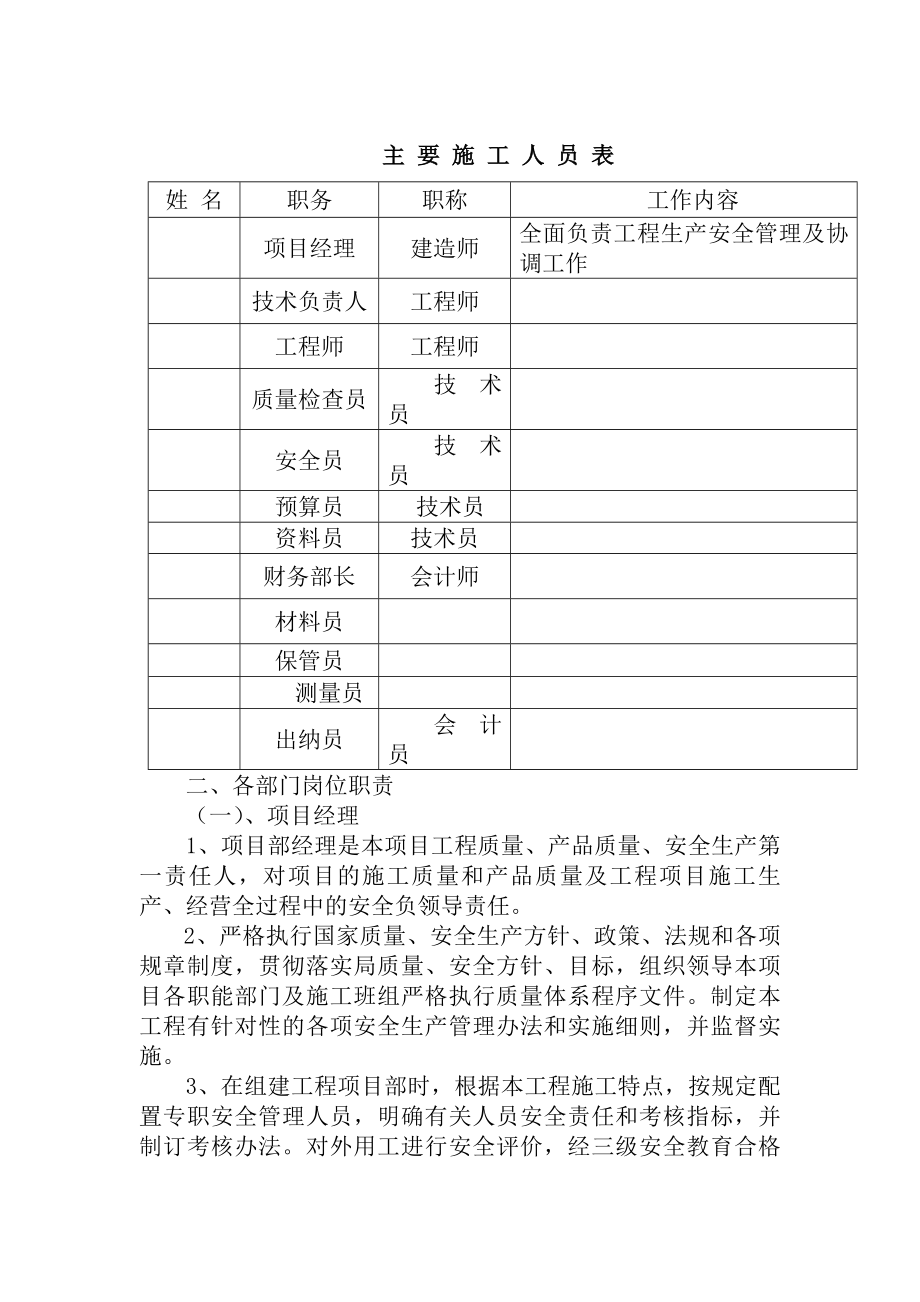 项目部组织机构和部门职责.docx_第2页