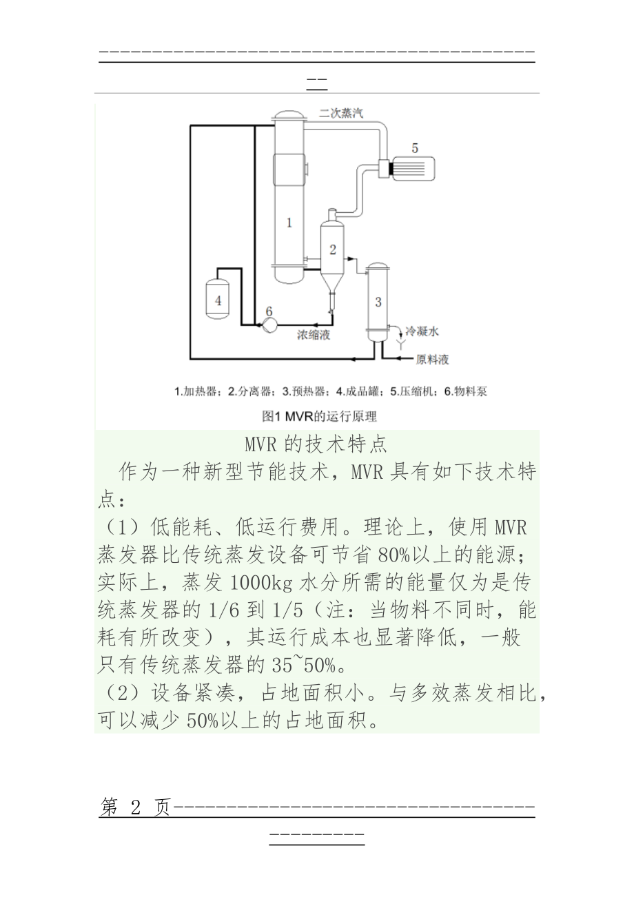 MVR蒸发器简介(9页).doc_第2页