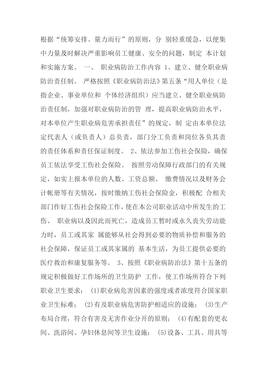 职业卫生管理制度和岗位操作规程.doc_第2页