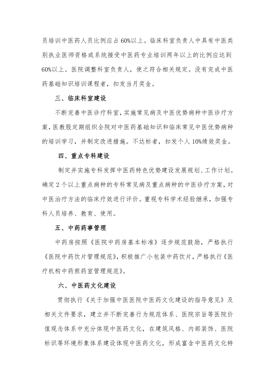 发挥中医药特色优势鼓励和考核制度为进一步发挥中医药特色优势.doc_第2页