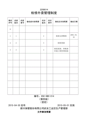 检修外委管理制度.docx