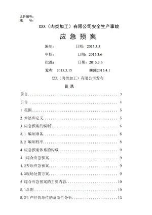 有限公司安全生产事故应急预案.docx