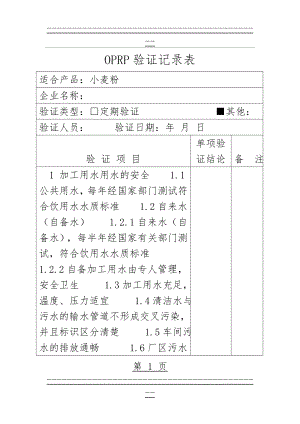 OPRP验证记录(8页).doc