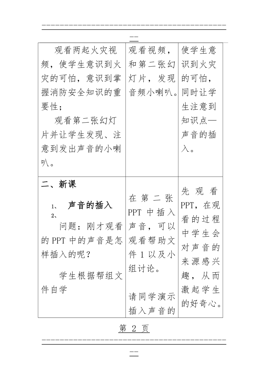 PPT中插入声音和视频教案(5页).doc_第2页