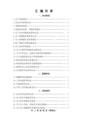 某煤炭集团公司人力资源管理制度.docx